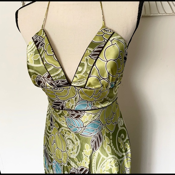 💚Miss Bisou Long Halter Dress💚 - Picture 4 of 11